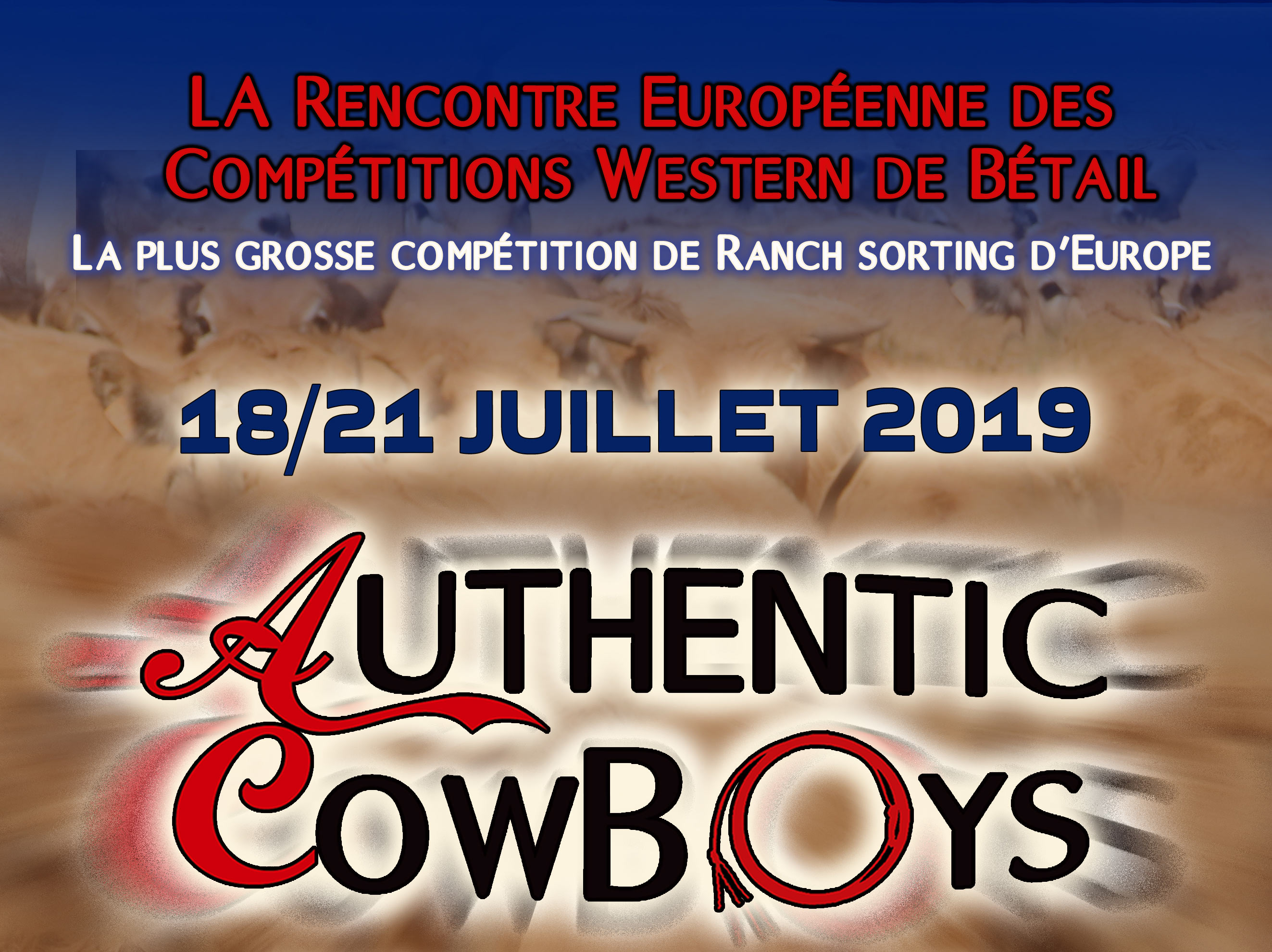 Affiche des AUTHENTIC COWBOYS 2019