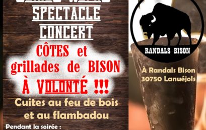Soirée repas côtes de bison à volonté
